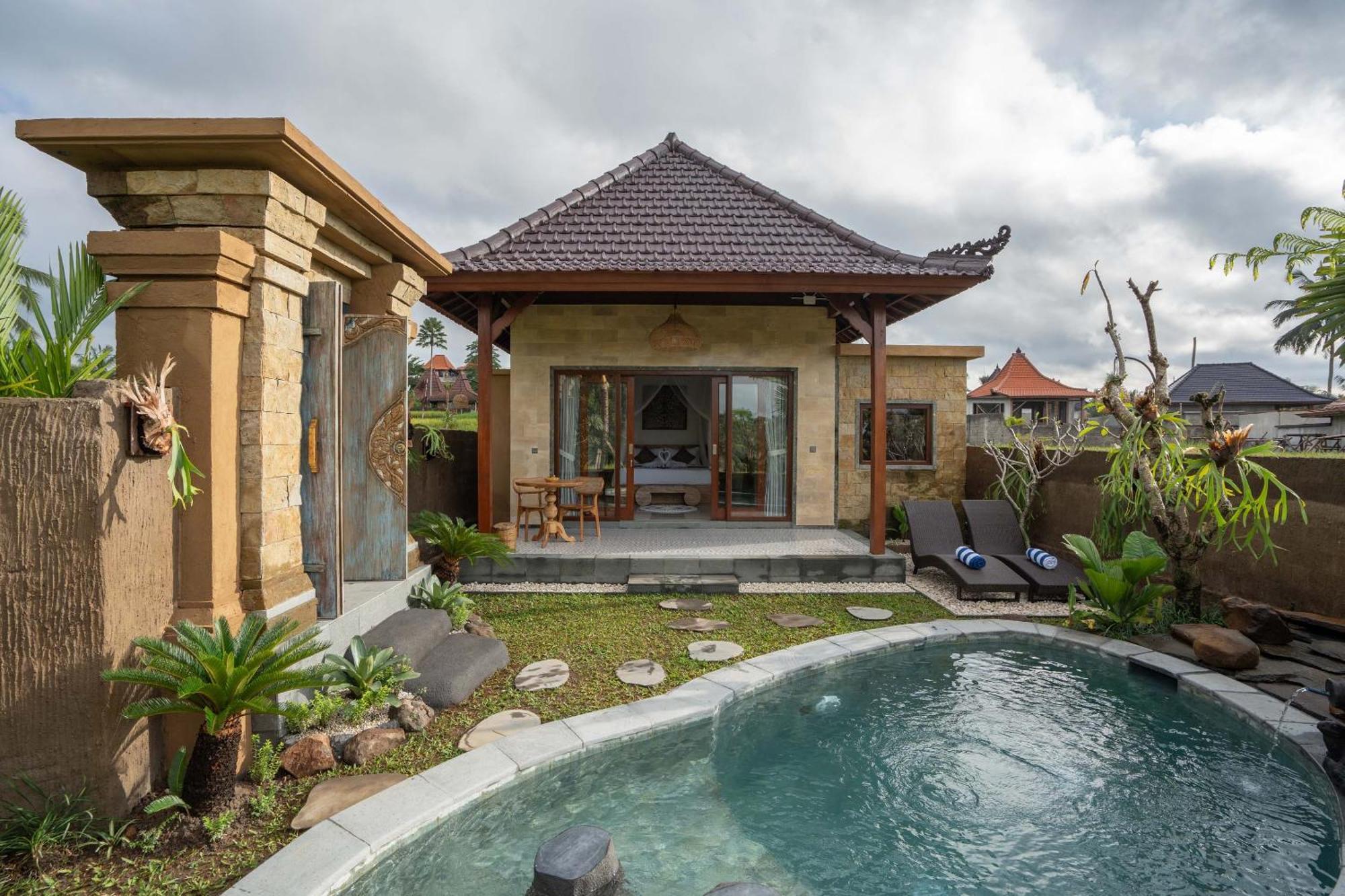 Sawah Sebatu Villa Ubud Eksteriør billede