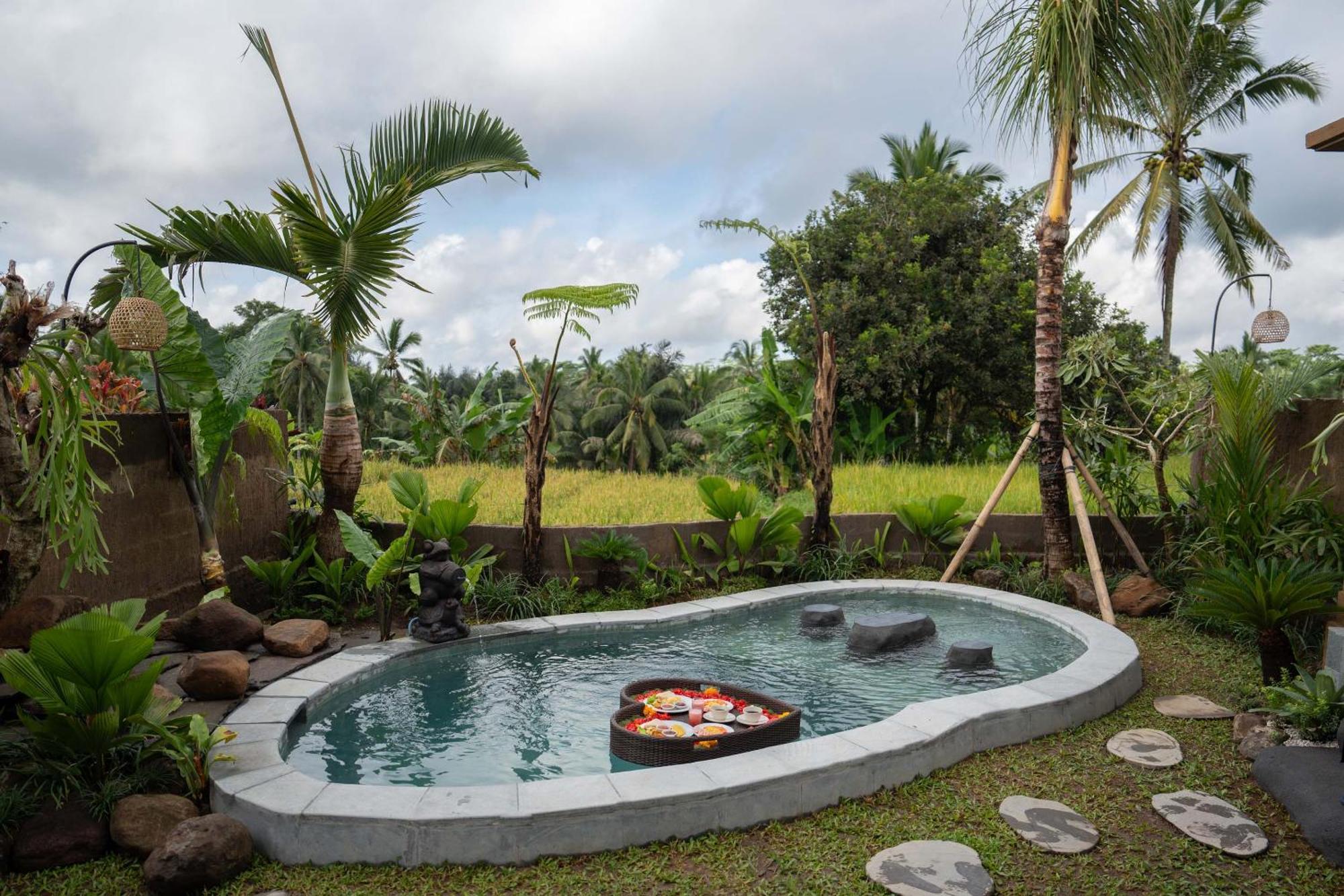 Sawah Sebatu Villa Ubud Eksteriør billede