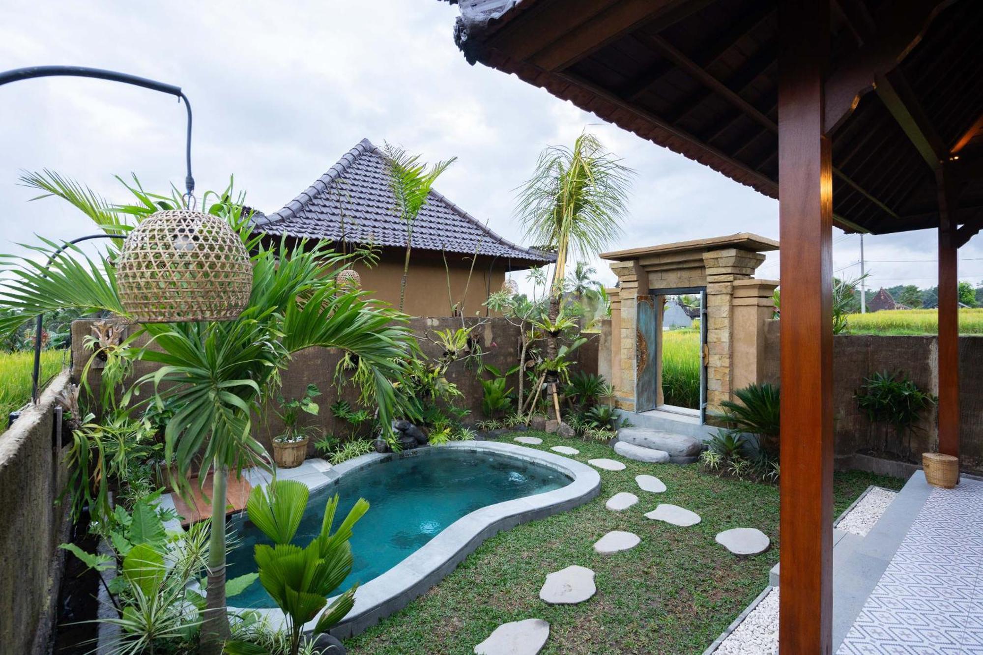 Sawah Sebatu Villa Ubud Eksteriør billede