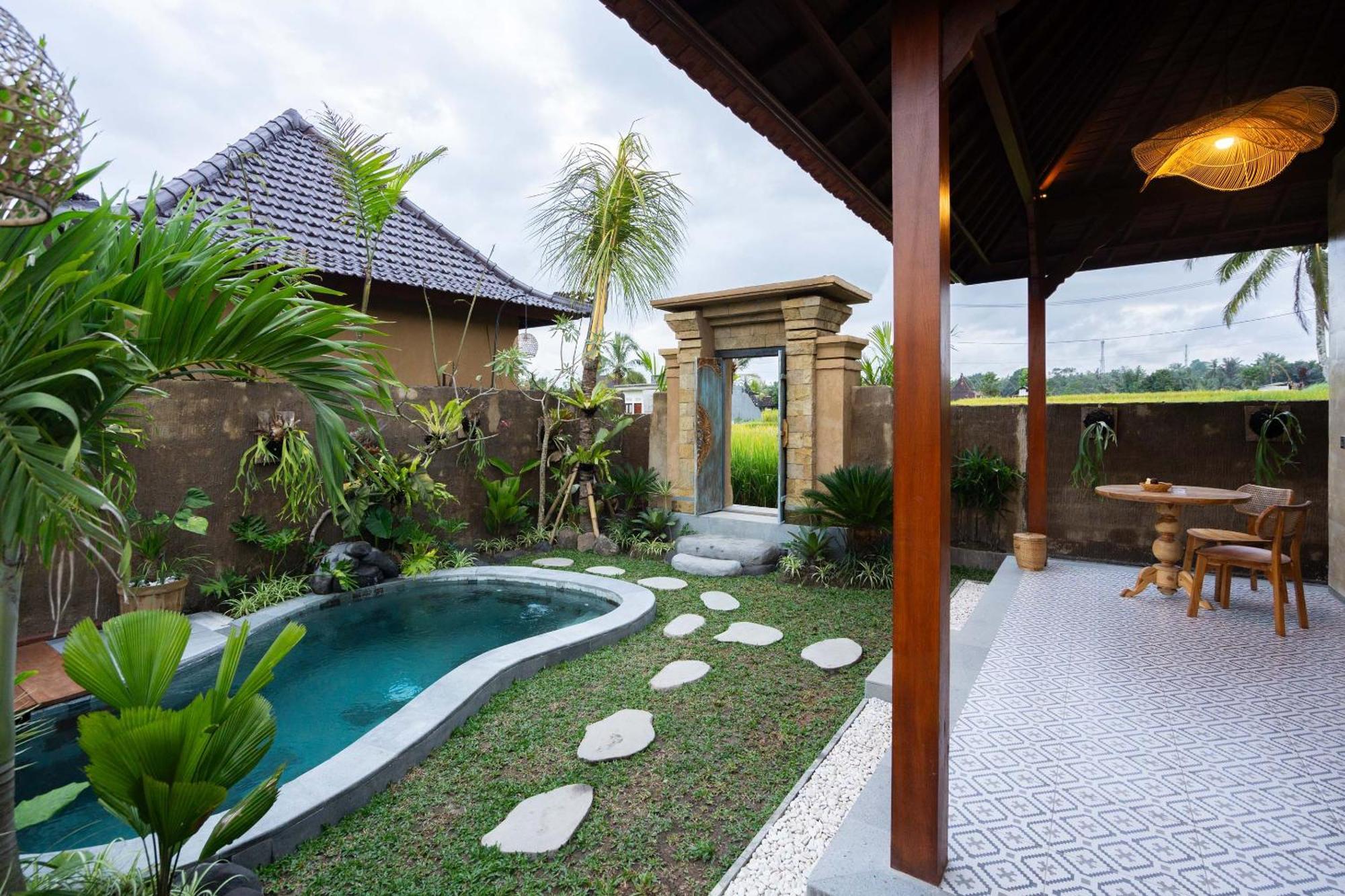 Sawah Sebatu Villa Ubud Eksteriør billede